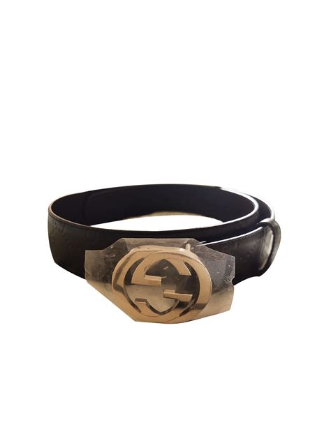 small or medium gucci belt|Gucci belt 80cm.